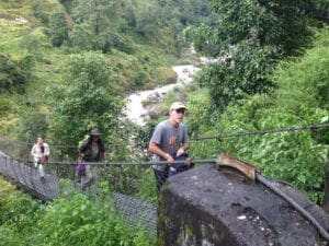 HCC Nepal Founders Desk Bruce Hiking