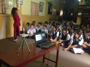 HCC Nepal Reliance School Teaching